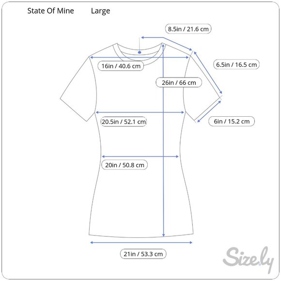 State Of Mine Womens Red T-Shirt Large Tri Blend Fabric NWT - Picture 2 of 4